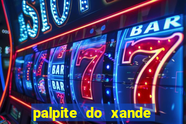 palpite do xande de hoje